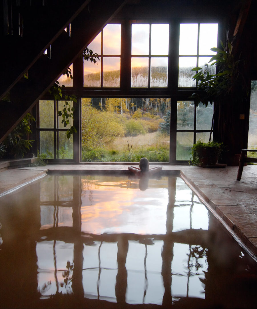 Bathhouse interior