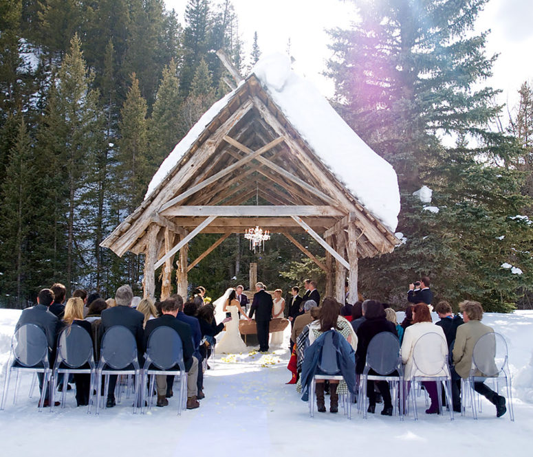 Dunton winter wedding