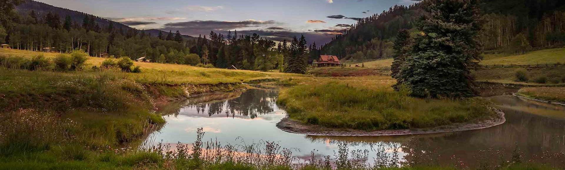 Sunset view at River Camp