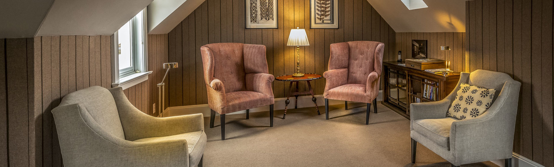 Library Dunton Town House