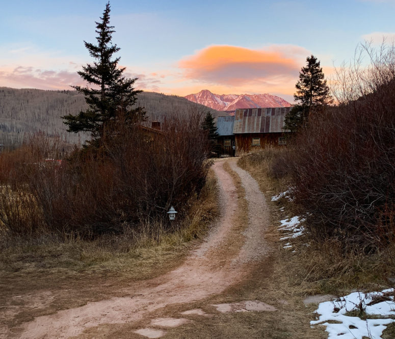 View from Dolores cabin