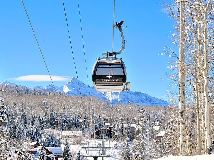 Telluride Skiing Gondola